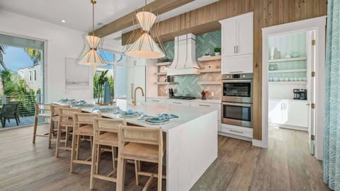 Kitchen - Oversized Refrigerator - (2) Dishwashers, Double Ovens, &amp; Large Gas Stove - Balcony Access