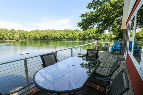 Sip coffee on your private balcony w/ peaceful water views stretching across the lake.