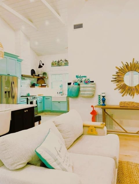 Looking into Kitchen from Living Room