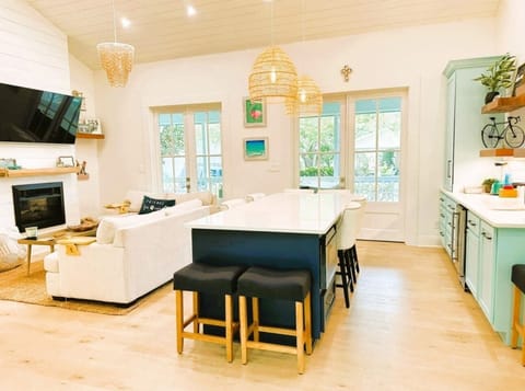 Living Room and Bar Area