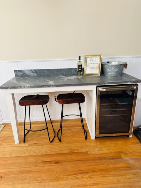 Brand new beverage fridge!