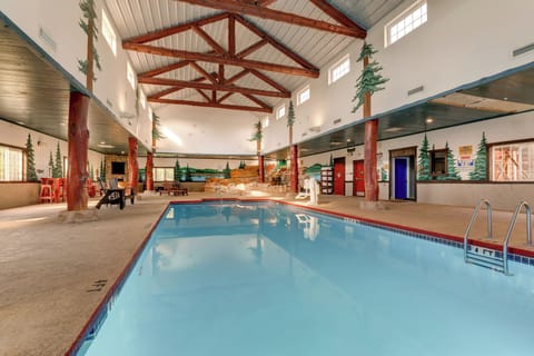 Indoor pool, outdoor pool