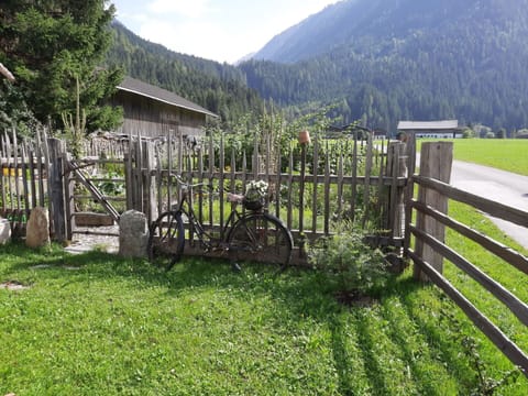 Bicycle, Plant, Property, Wheel, Mountain, Sky, Fence, Tree, Bicycle Wheel, Natural Landscape