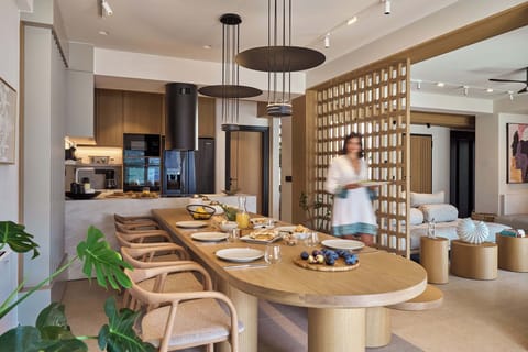 Savor gourmet meals with breathtaking views and a serene ambiance.