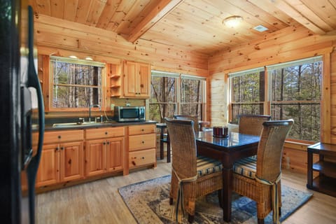 downstairs kitchen and game room 