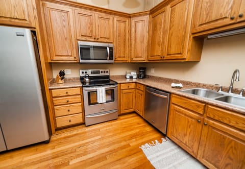 Large Kitchen for cooking meals