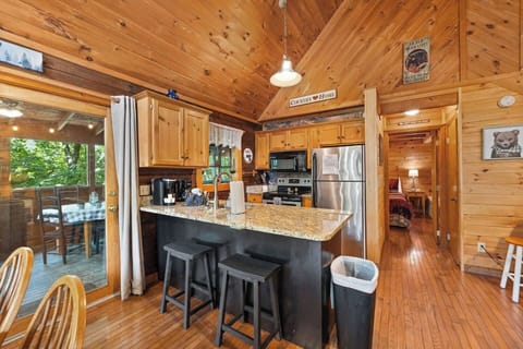 Fully stocked kitchen