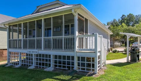 Back facing the Lake