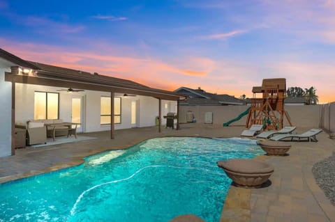 Enjoy sunset views while relaxing in the heated pool — the perfect next getaway.