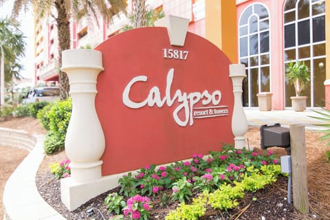 Outside of Calypso property.  