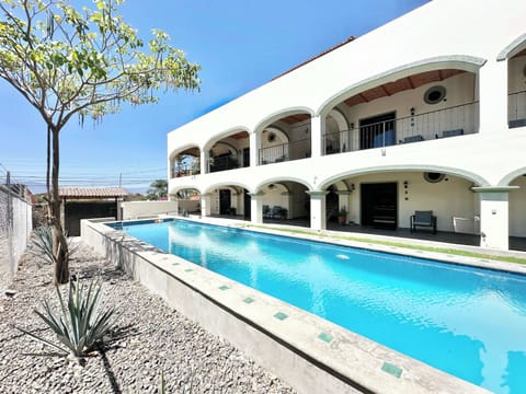 Building and our pool