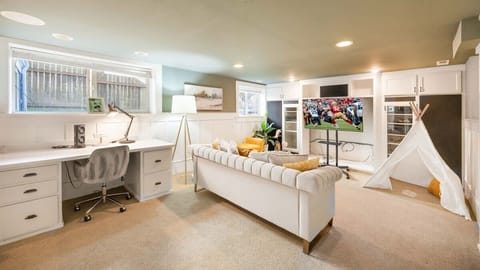 Welcome to our luxurious daylight basement