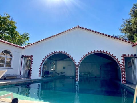 Beautiful outdoor heated pool