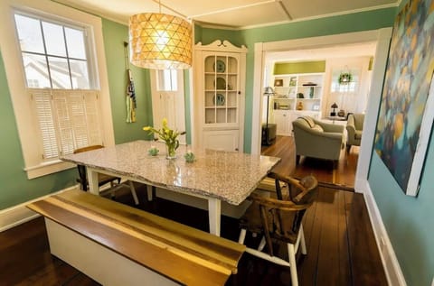 Dining room, looking into living room.