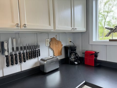 Kitchen coffee station
