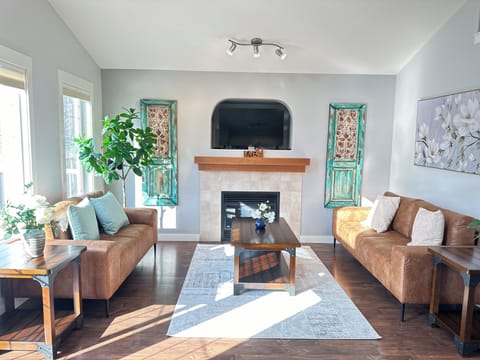 living room in the main level