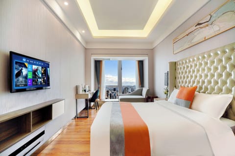 Comfort Double Room | Hypo-allergenic bedding, desk, laptop workspace, blackout drapes