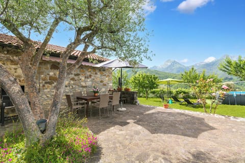 Standard House, 2 Bedrooms, Fireplace, Mountainside (Casa Sant'Anna with Pool - in) | Outdoor dining