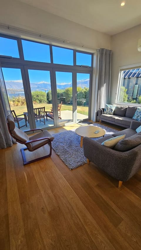 Light open seating area.