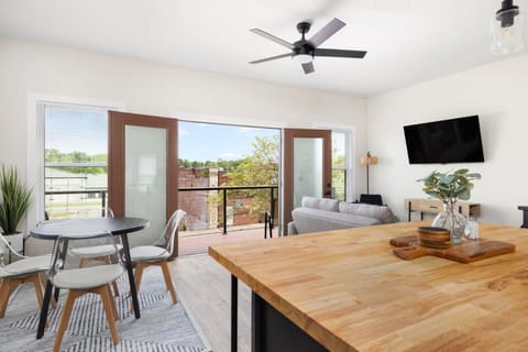 Welcome to the open and modern living area.