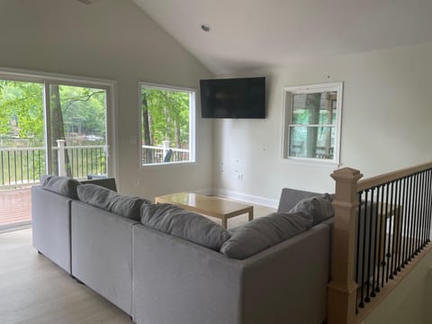 Family Room with smart tv