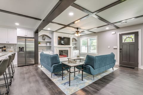 Decatur Vacation Rental | 4BR | 2.5BA | 4 Steps to Enter | 2.000 Sq Ft