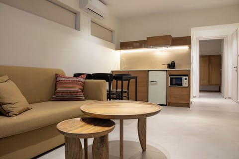 Family One Bedroom Suite | Private kitchenette | Fridge, microwave, espresso maker, coffee/tea maker