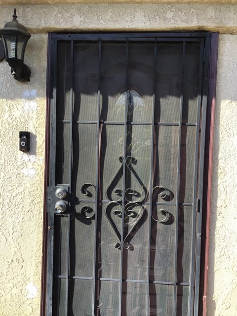 Ring camera on the outside for safety