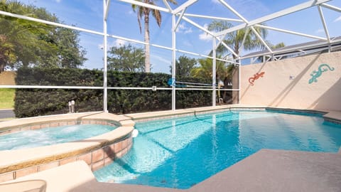 Hot tub and pool