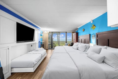 Twin Murphy Bed and 2 Queens