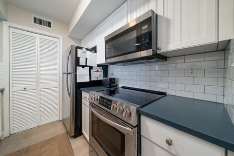 Custom cabinets and subway tile backsplash