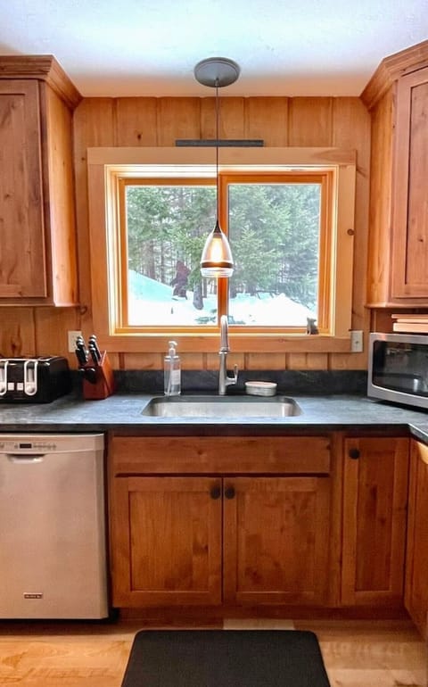 Wash your hands in peace with a beautiful view!