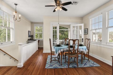 Dining room and workspace nook