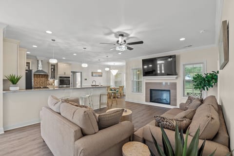 Get everyone together for a family movie night or to play some games.