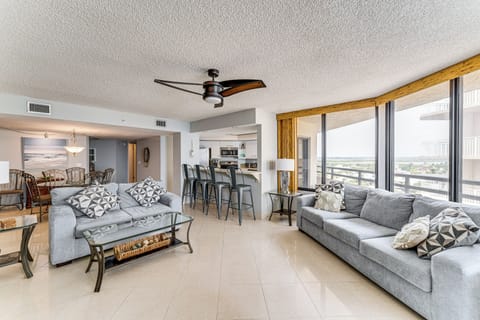 Daytona Beach Shores Vacation Rental | 2BR | 2BA | Step-Free Access Via Elevator
