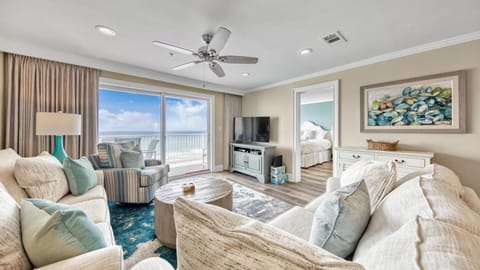 Condo, Multiple Beds, Ocean View (Crystal Dunes 405) | Living area