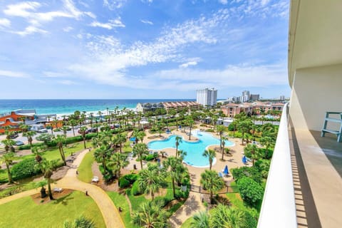Condo, Multiple Beds, Ocean View (Sterling Shores 609) | Pool | 2 outdoor pools, pool umbrellas, sun loungers