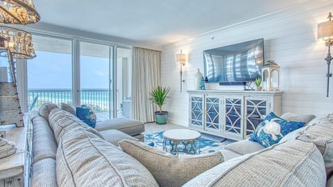 Condo, Multiple Beds, Beach View (St. Maarten 701 at Silver Shells) | Living area
