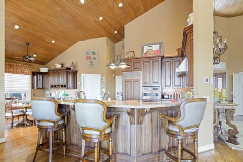 Seating for Three at the Bar