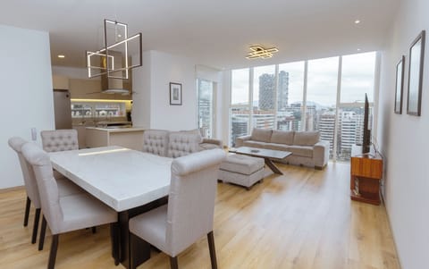 Living and dining room