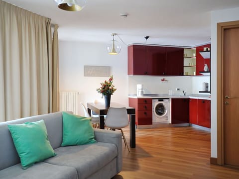 Kitchen, Living Room