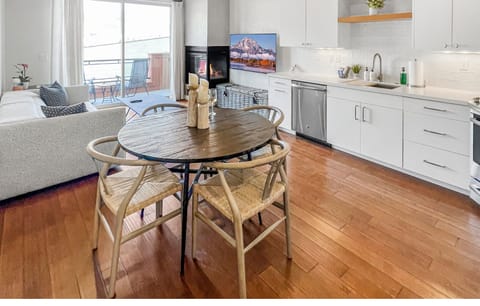 Dine in with mountain views as your backdrop
