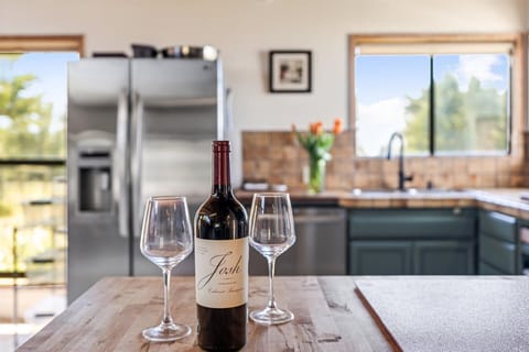 Relax and enjoy great company surrounded by meadows and horses