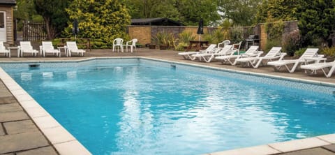 Cabin, 2 Bedrooms, Terrace | Pool | Outdoor pool