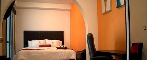 Desk, iron/ironing board