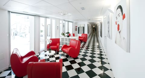 Lobby sitting area