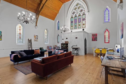 Welcome to the most voluminous lounge you've ever had to yourself