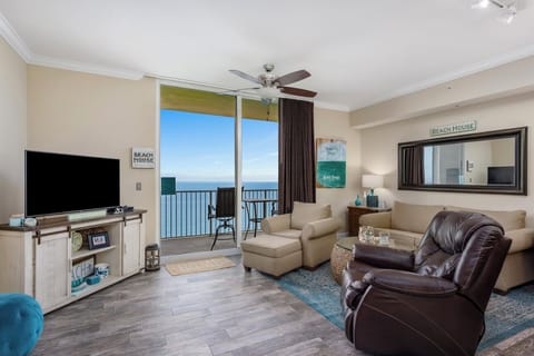 Gulf front living room