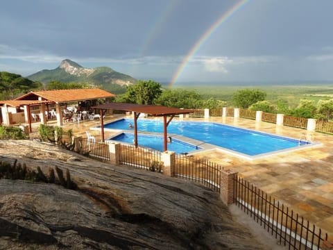 3 outdoor pools