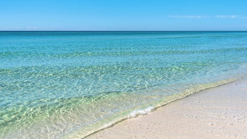 On the beach